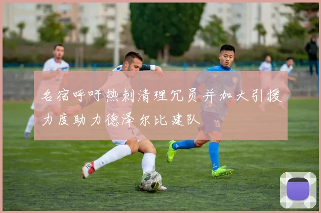 名宿呼吁热刺清理冗员并加大引援力度助力德泽尔比建队